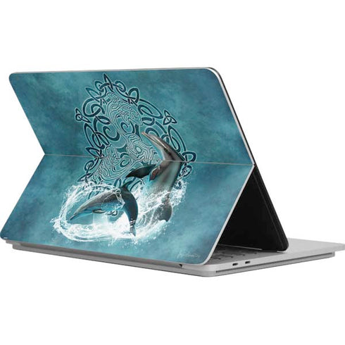 Brigid Ashwood Celtic Dolphin Surface Laptop Studio Skin